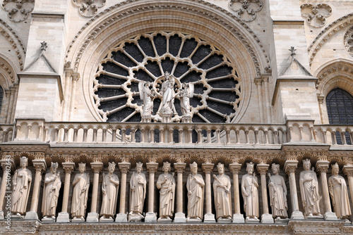 Kathedrale Notre-Dame de Paris, Paris, Île-de-France, Frankreich, Europa