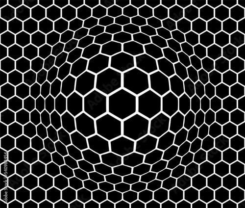 background with hexagons