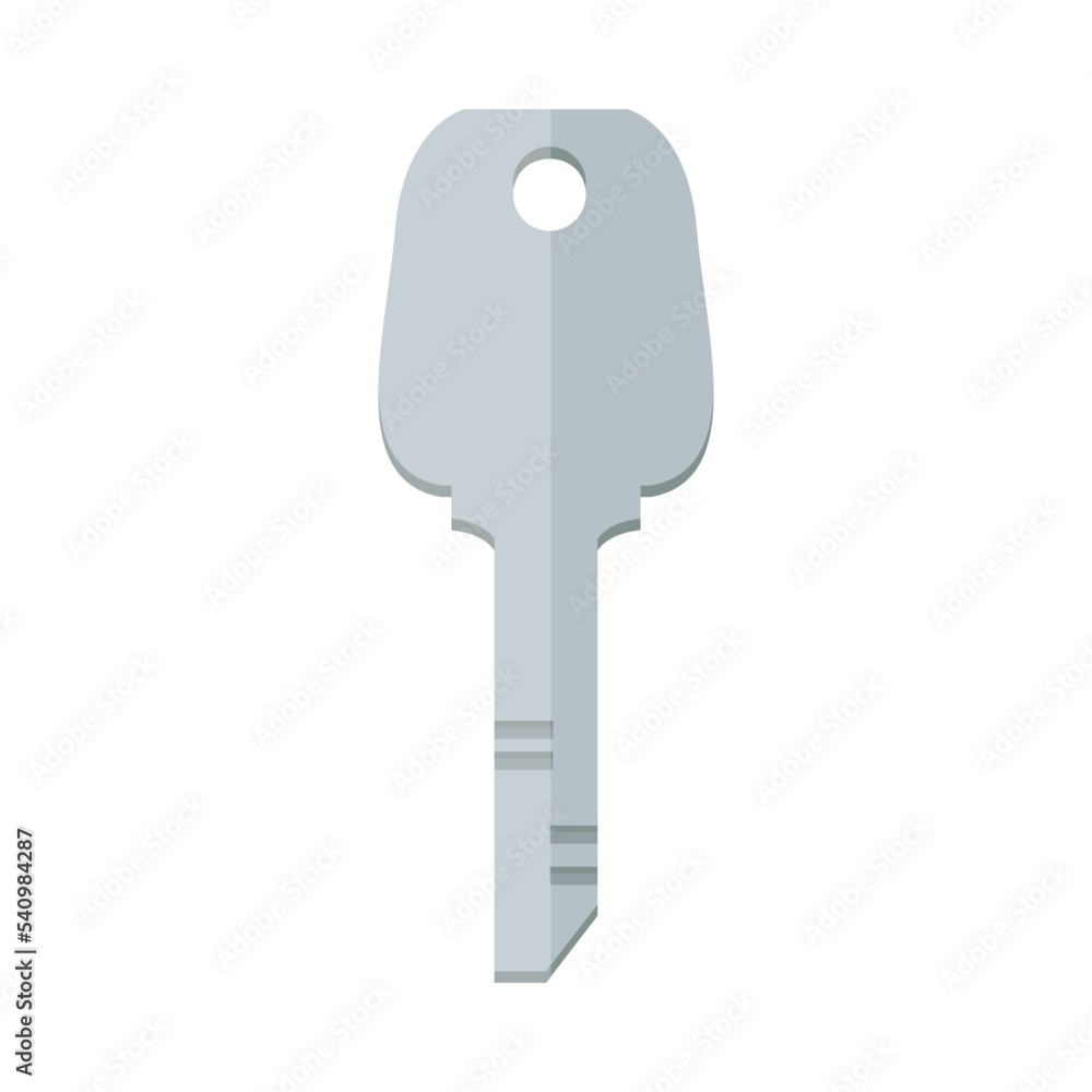 Dimple modern key cartoon illustration. Metal key from locks with ornate heads isolated on white background. Security, protection, privacy concept Dimple modern key cartoon illustration. Metal key from locks with ornate heads isolated on white background. Security, protection, privacy concept