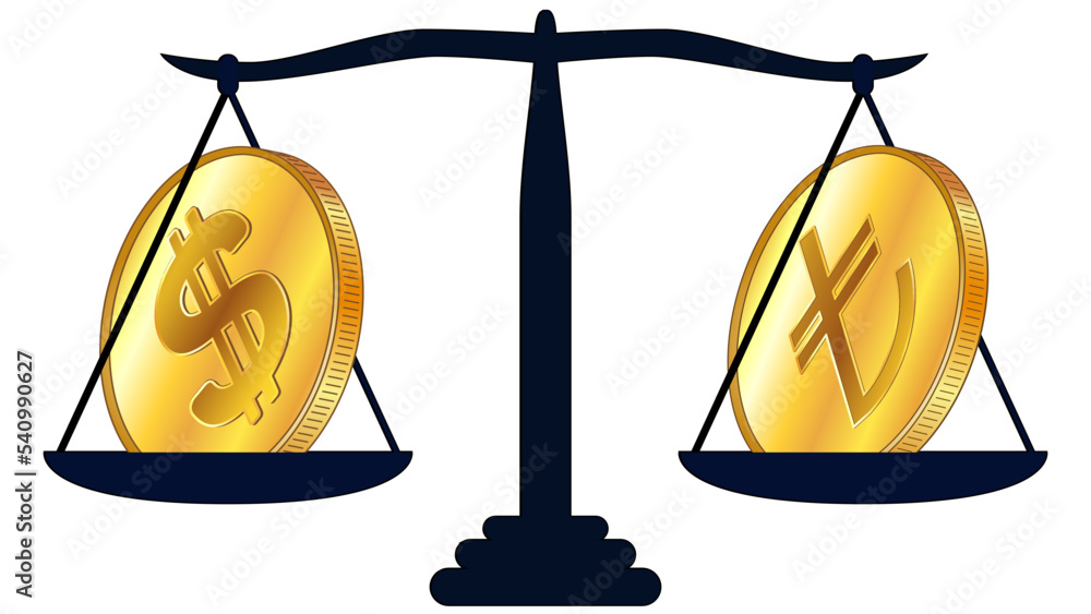 gold-coin-of-american-dollar-usd-and-turkish-lira-try-on-scales