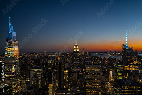 New York -  Sunset from Top of the Rock © Blai