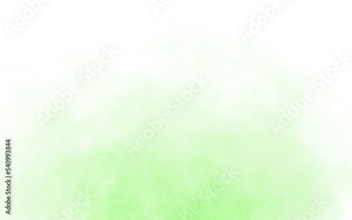 the background of the watercolor illustration. green gradient at the bottom of the sheet