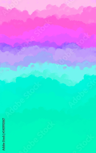 the background of the watercolor illustration. pink green purple © Эля Эля
