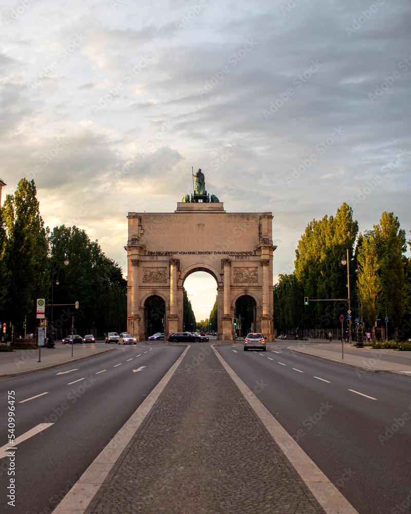 Obraz premium City gate in Munich, Germany