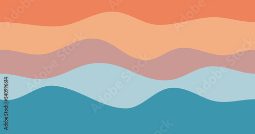 pastel color palette wave gradient background