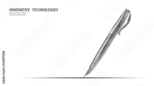 Digital signature writing concept. Sign on tablet touch screen terminal. Digital pen online internet data security drawing device vector illustration
