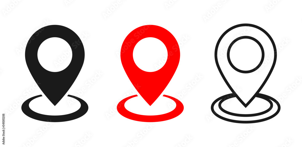 Location pin vecor icon. Location pin vecor icon.