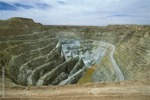 Inti Raymi Gold Mine Quarry in Oruro Department, Bolivia photo