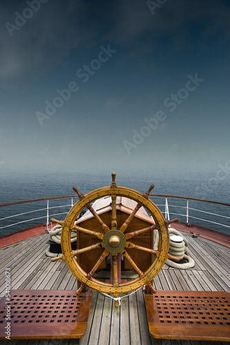 Boat sterring wheel