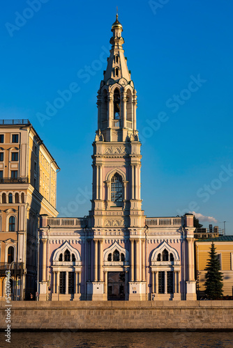 Bell tower of the Church of Sophia the Wisdom of God in Moscow Russia