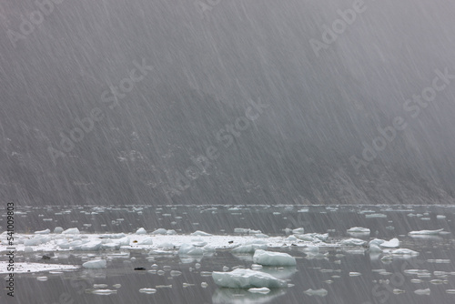 Winter, Seno Pia, East Arm, Tierra del Fuego, Chile