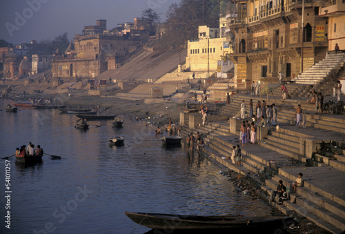On the Ganges River, Varanasi, India. photo