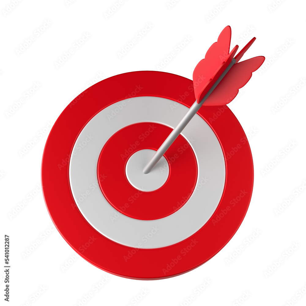 Arrow Target Business 3D Arrow Target Business 3D