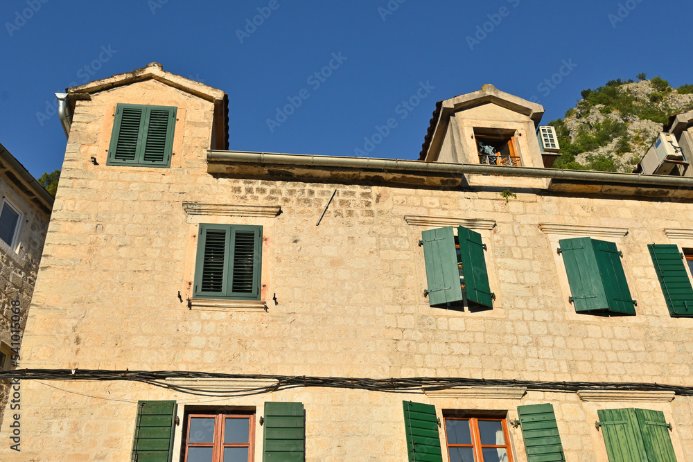 Architecture of the Old Town of Kotor. Montenegro Architecture of the Old Town of Kotor. Montenegro