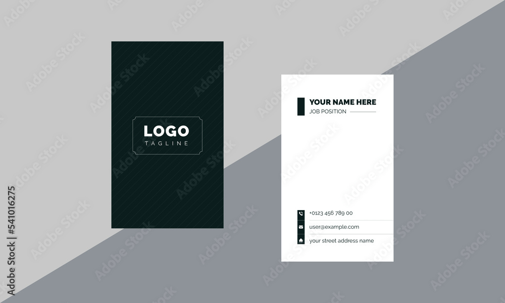 Modern Business Card Template Layout Modern Business Card Template Layout