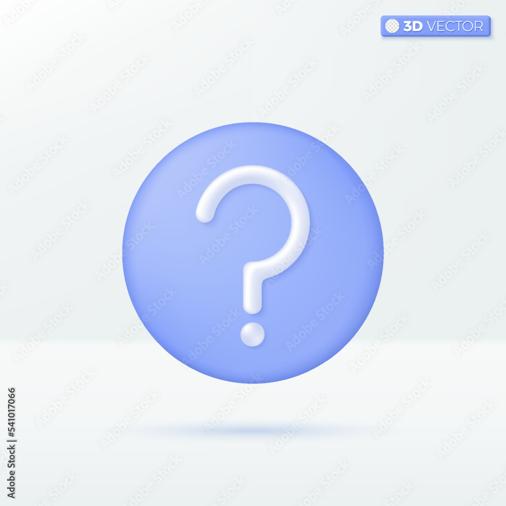 Question mark on round button icon symbols. support, FAQ, question and ...
