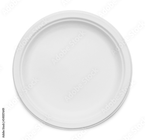 Thick Paper Plate Top View