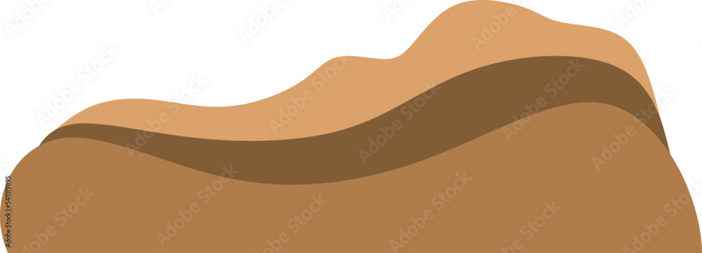 Modern Wave Abstract Corner Illustration Modern Wave Abstract Corner Illustration