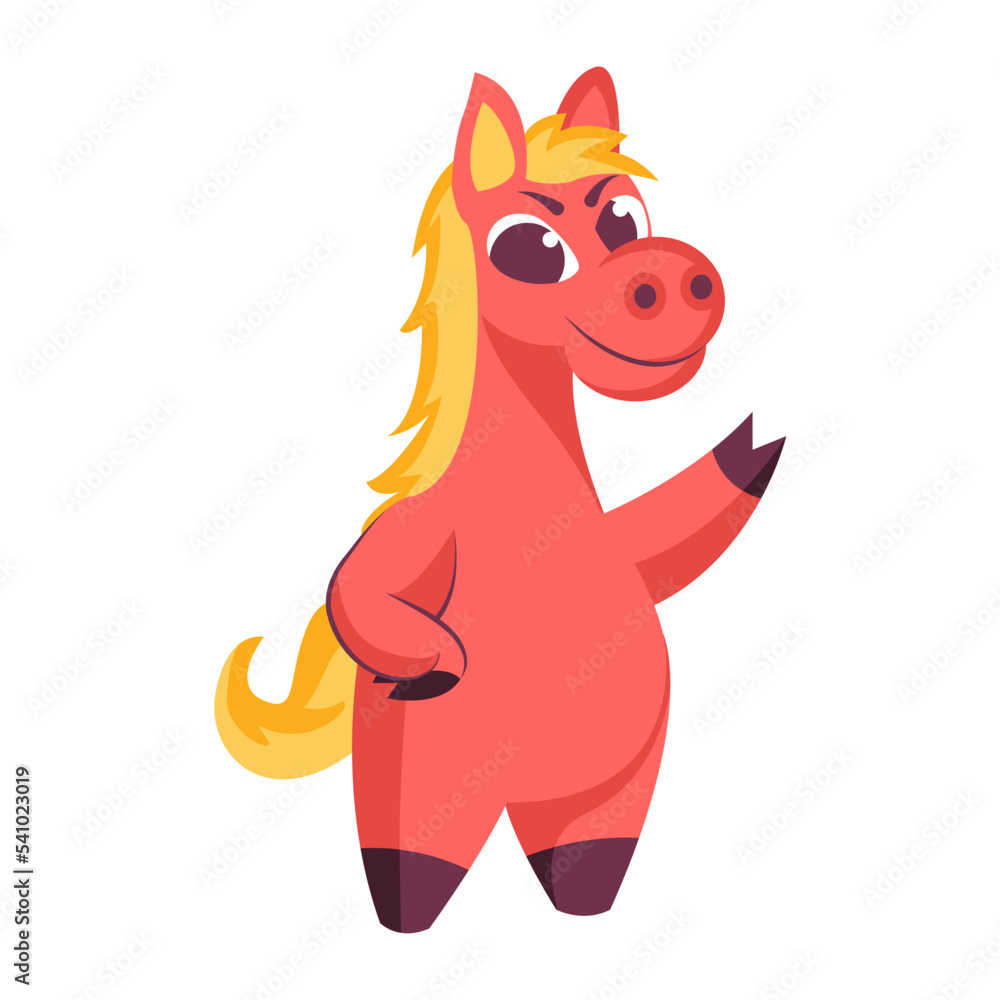 Isolated horse baby vector illustration Isolated horse baby vector illustration