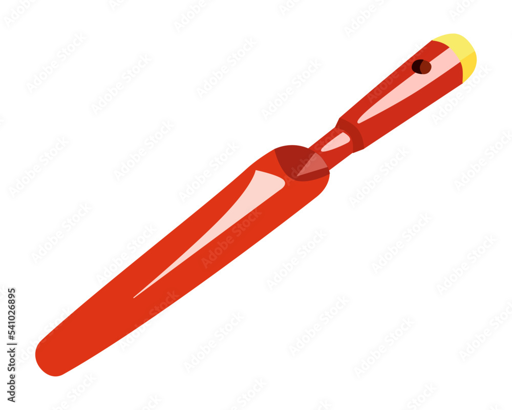 Vector Illustration Shovel isolated on white background. Carpentry hand tools. Vector Illustration Shovel isolated on white background. Carpentry hand tools.