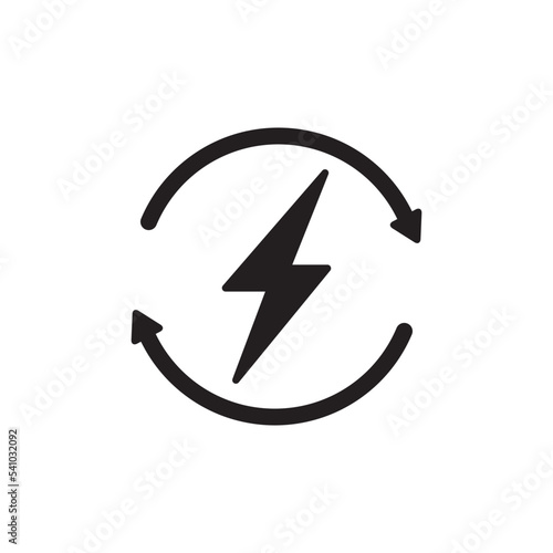 Lighting Bolt Icon Vector Illustration Style Free Download Lighting Bolt Icon Vector Illustration Style - GFXLoad