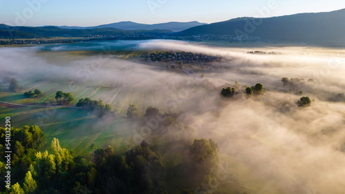 fog in the valley