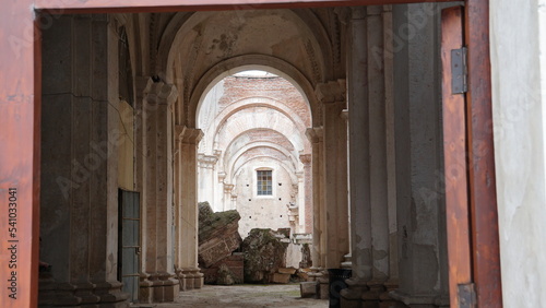 entrance to the church