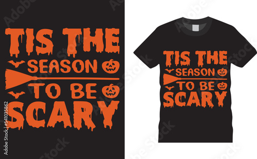 Spooky halloween svg t-shirt design vector template. scary sayings horror quotes. ready for print cricut, patch, label, shirts, decoration, greeting cards, Poster, Background, emblem, pumpkin, witch, 