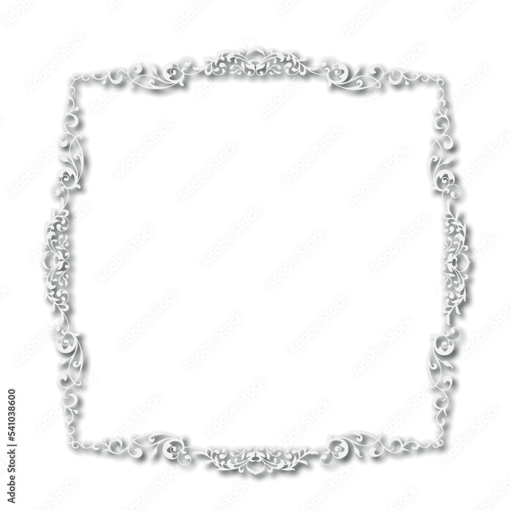 Frame, in the style of an ornament, Vector illustration eps 10, Art. Frame, in the style of an ornament, Vector illustration eps 10, Art.