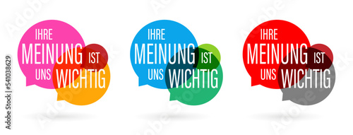Ihre Meinung ist uns wichtig