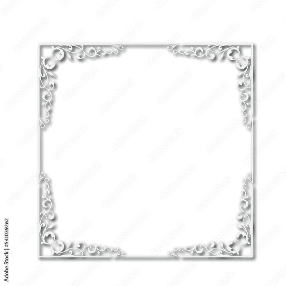 Frame, in the style of an ornament, Vector illustration eps 10, Art. Frame, in the style of an ornament, Vector illustration eps 10, Art.