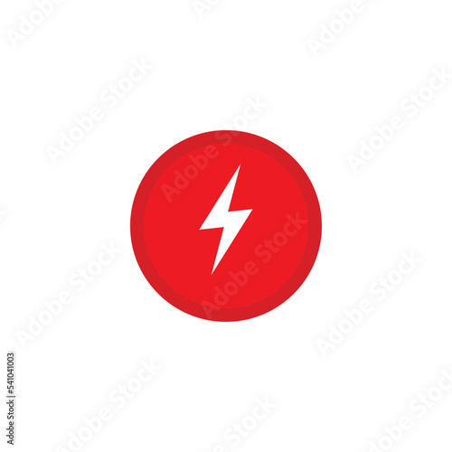 Free Download Lightning icon vector logo design template - GFXLoad