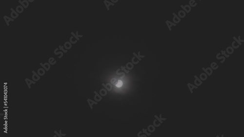 Footage of a partial solar Eclipse