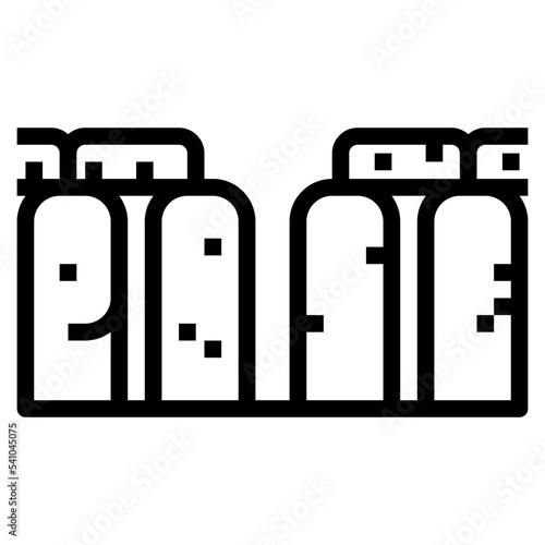 stonehenge line icon