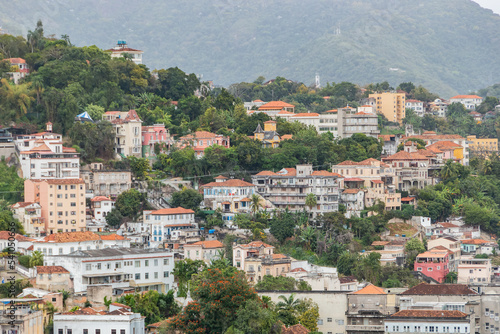 Santa Teresa houses in downtown Rio de Janeiro.