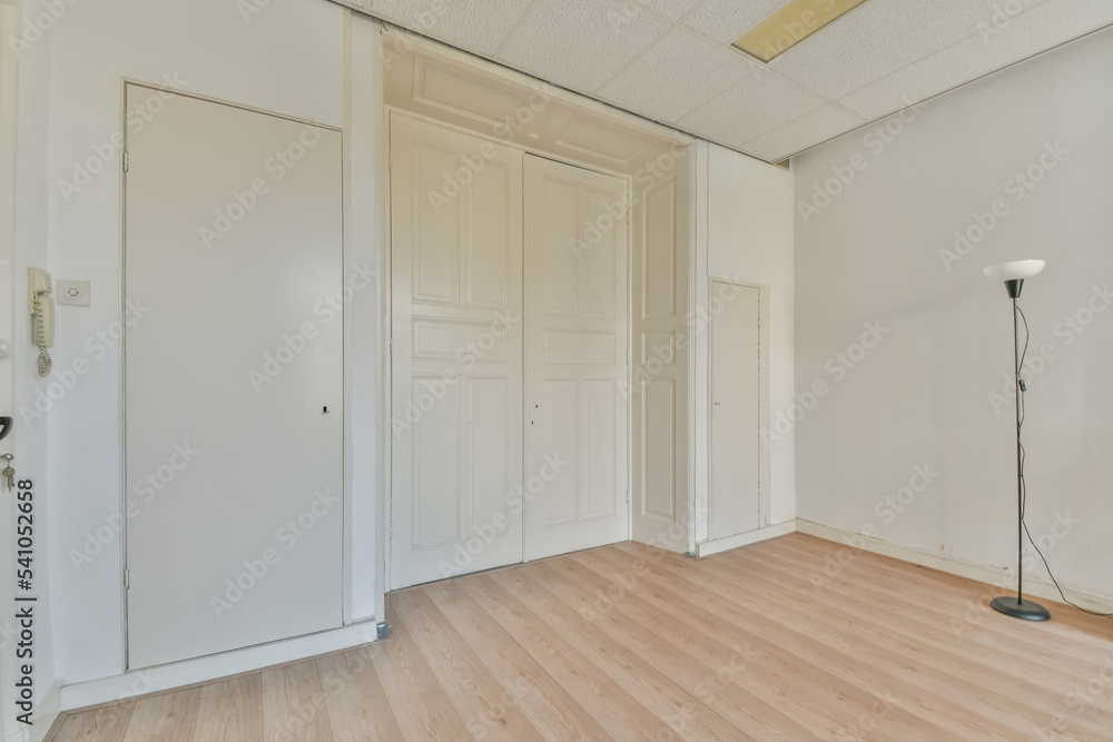 Empty room of a modern flat Empty room of a modern flat