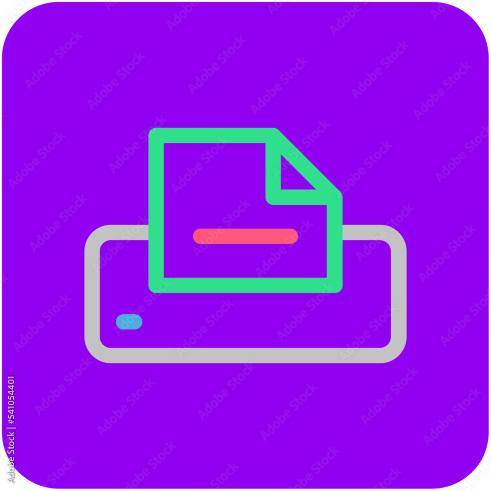 Printer Vector Icon Printer Vector Icon