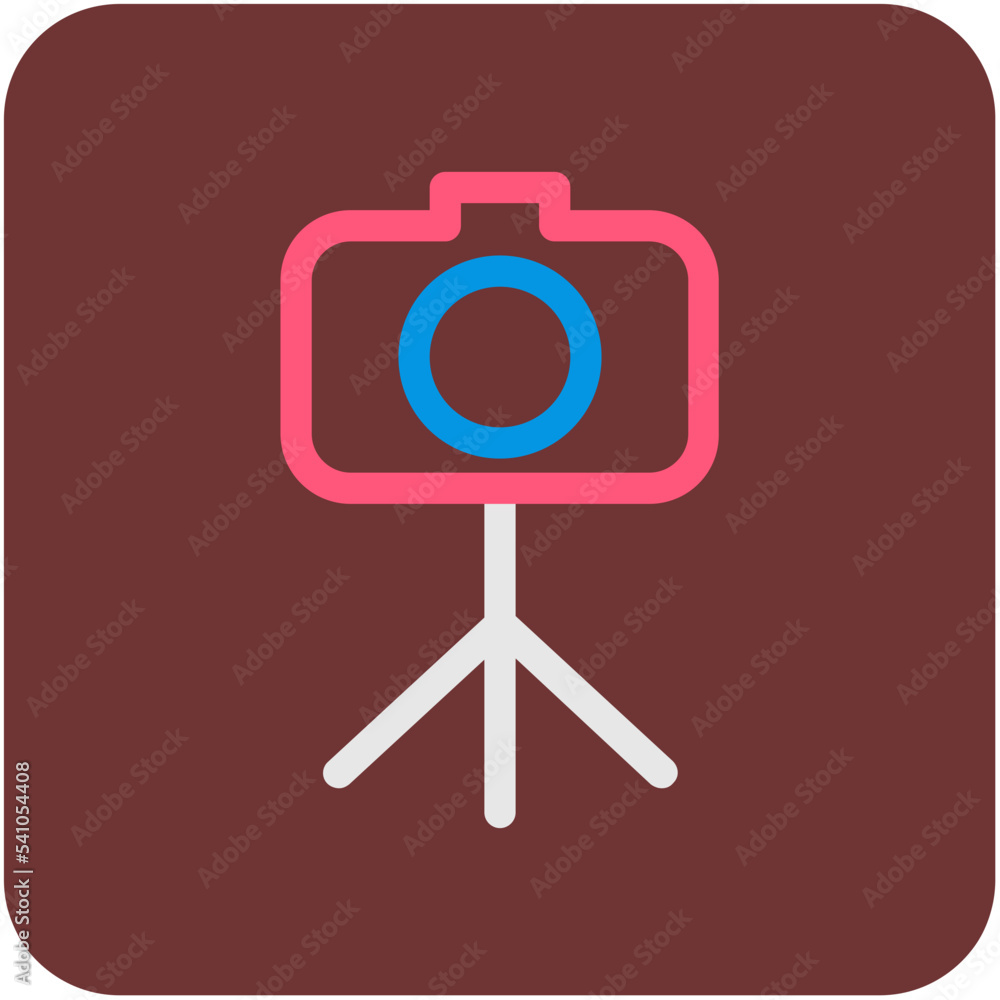 Tripod Vector Icon Tripod Vector Icon