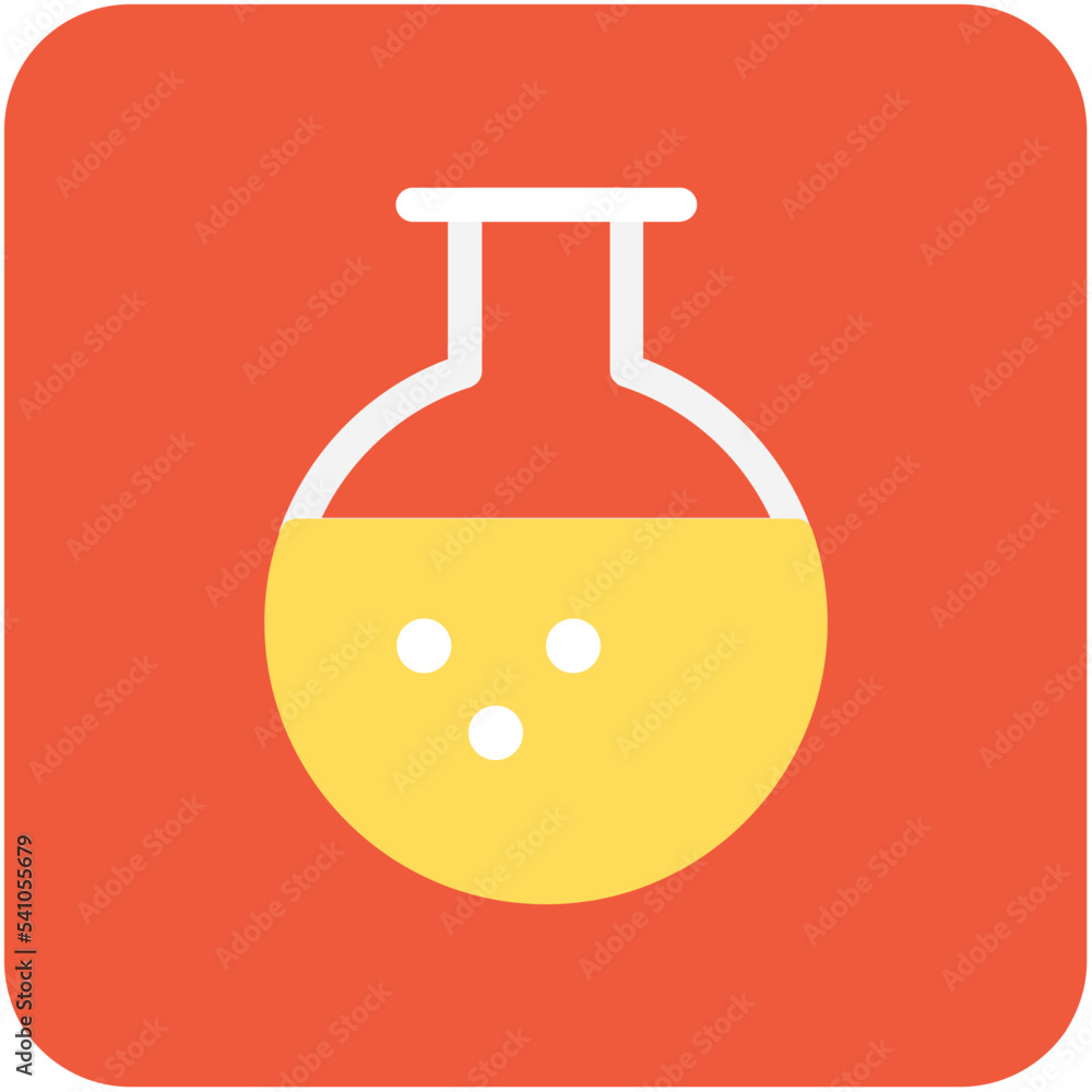 Conical Flask Vector Icon Conical Flask Vector Icon