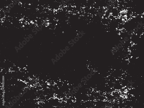 Grunge texture background vector, textured grungy white black vintage design element in old distressed paper or border illustration, scratches grit grime and grungy lines for photo overlay template