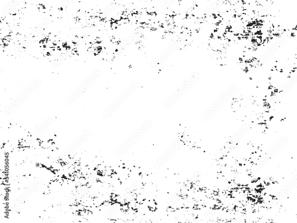 Grunge texture background vector, textured grungy black vintage design element in old distressed paper or border illustration, scratches grit grime and grungy lines for photo overlay template