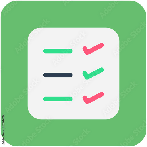 Checklist Vector Icon