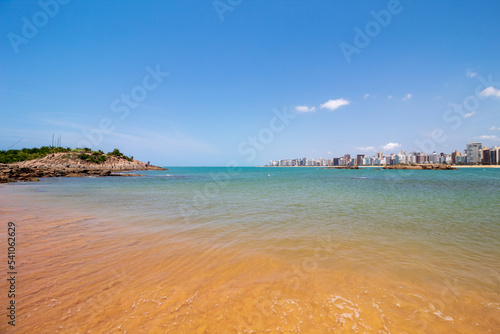 Fototapeta Naklejka Na Ścianę i Meble -  Praia da sereia, praia da costa, Itaparica, Vila Velha, Vitória, Espirito Santo, Brasil