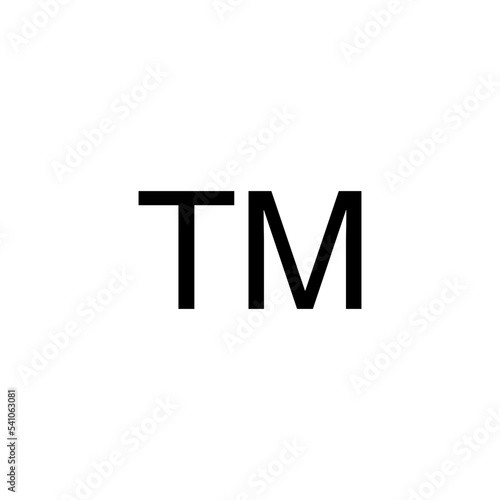 Trademark Icon Symbol Template