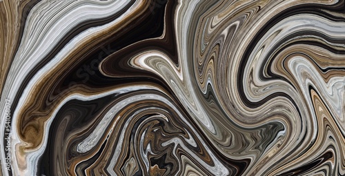 Aqua creative digital wet ink in water ocean gray marbling swirls textile floor surface. Luxury marble gradient abstract background texture