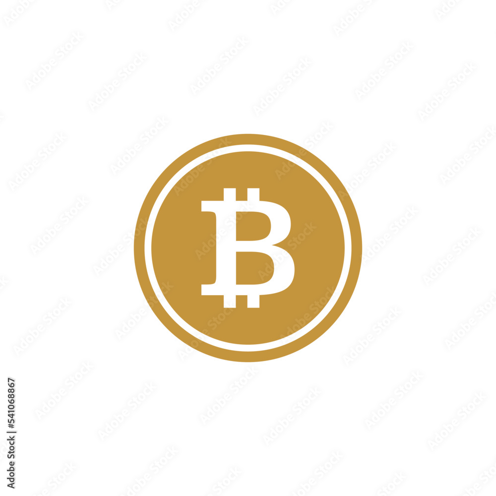 Bitcoin Currency Money Icon Template Bitcoin Currency Money Icon Template