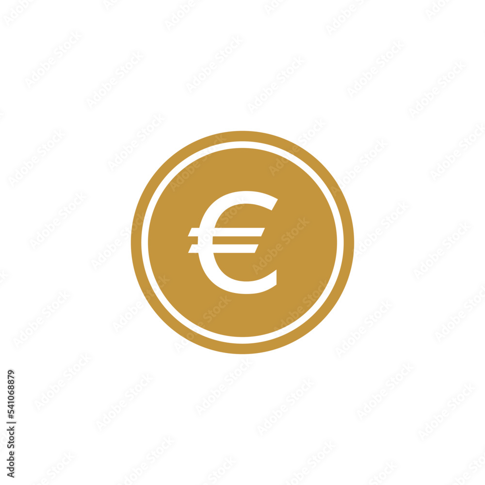 Obraz premium Euro Currency Money Icon Template