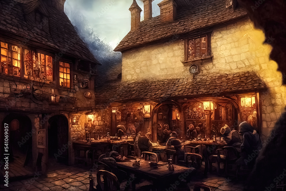 inns-and-taverns-in-the-middle-ages-xtaeii