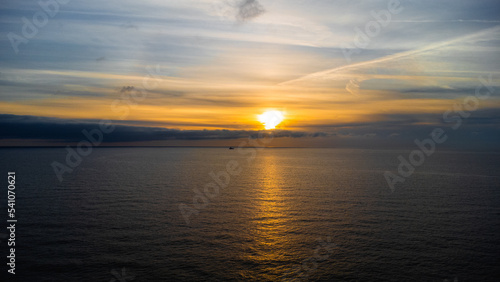 sunset over the sea © Johannes