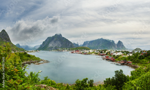 Summer village Reine (Lofoten, Norway).